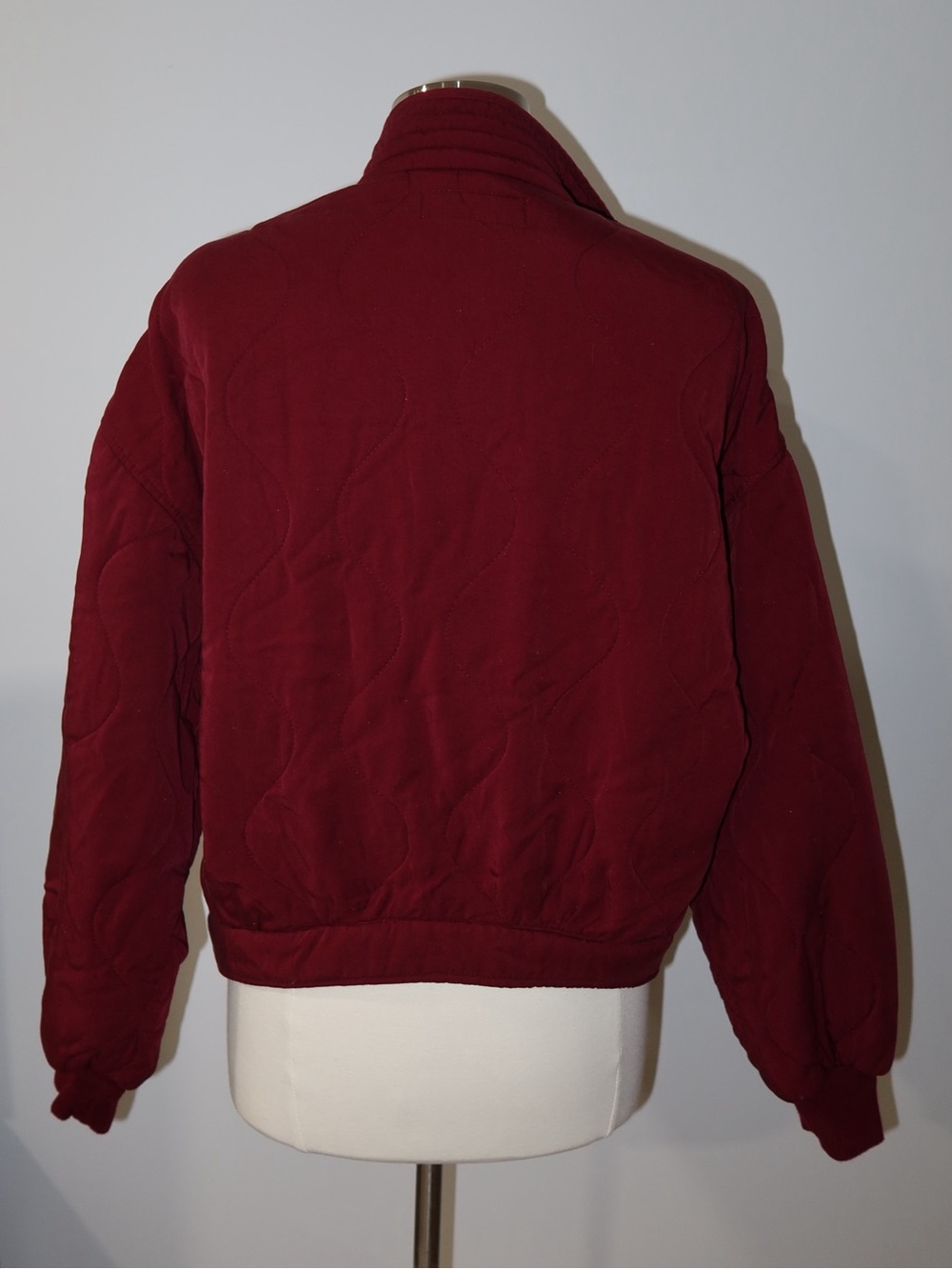 BLANKNYC Red Quilted Bomber Jacket - Picture 4 of 6